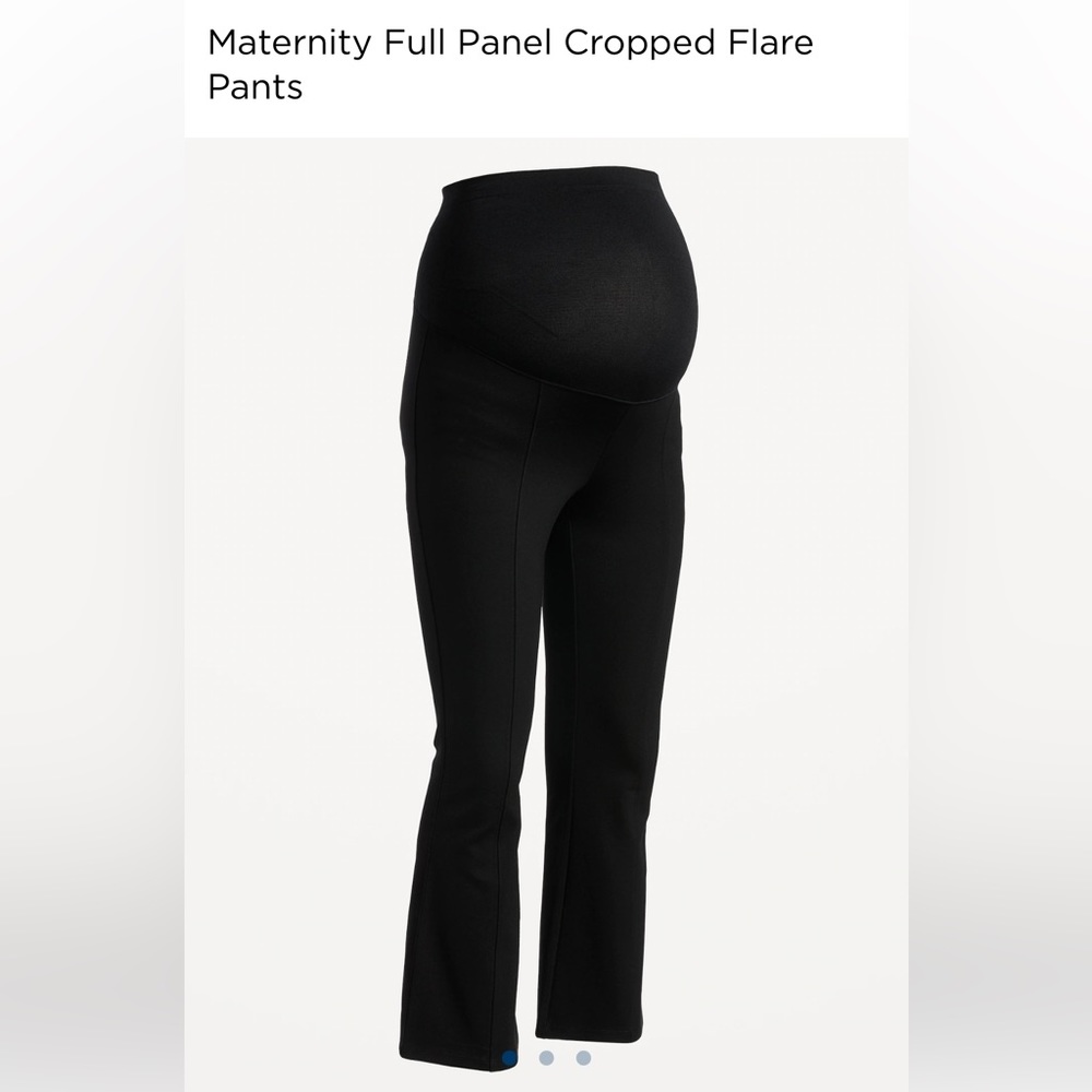 NWT Old Navy Maternity Full Panel Ponte Crop Kick Pants XXL (Sold out online)